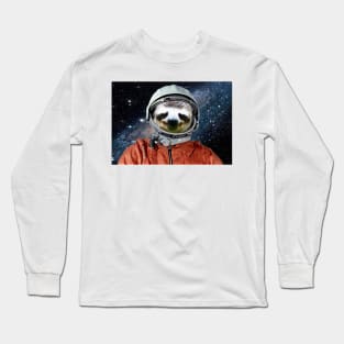 Astronaut Sloth Long Sleeve T-Shirt